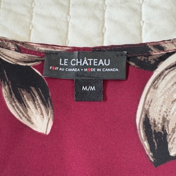 Women's Le Chateau size M blouse - Picture 3 of 3
